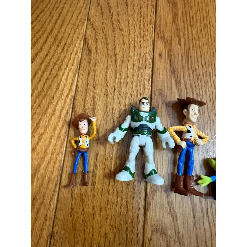 Disney Pixar Toy Story Mini Figure Lot‎ Woody Buzz Lightyear Alien 6pc Set